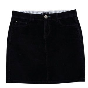 Women’s Tommy Hilfiger Corduroy Black pencil Skirt